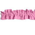 thumbnail image 2 of Solid Poplin Curtain Sleeve Topper Pink, 2 of 2