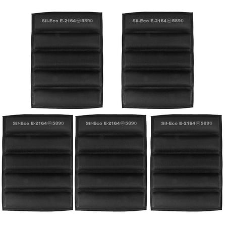 

5X Silicone Baguette Pan - Non-Stick Perforated Fench Bread Pan Forms Hot Dog Molds Baking Liners Mat Bread Mould