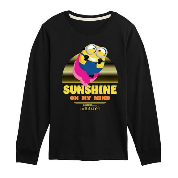 Despicable Me Minions - Sunshine On My Mind - Toddler & Youth Long Sleeve Graphic T-Shirt