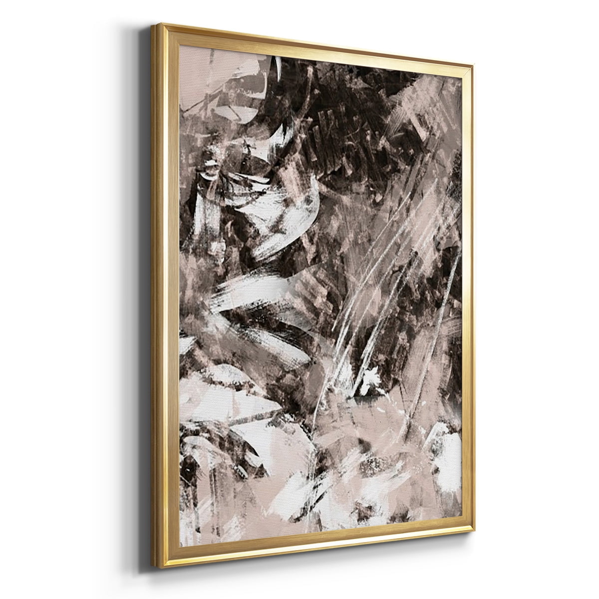Blush Blackboard II Premium Framed Print, in Gold, Black, or Silver - Ready to Hang