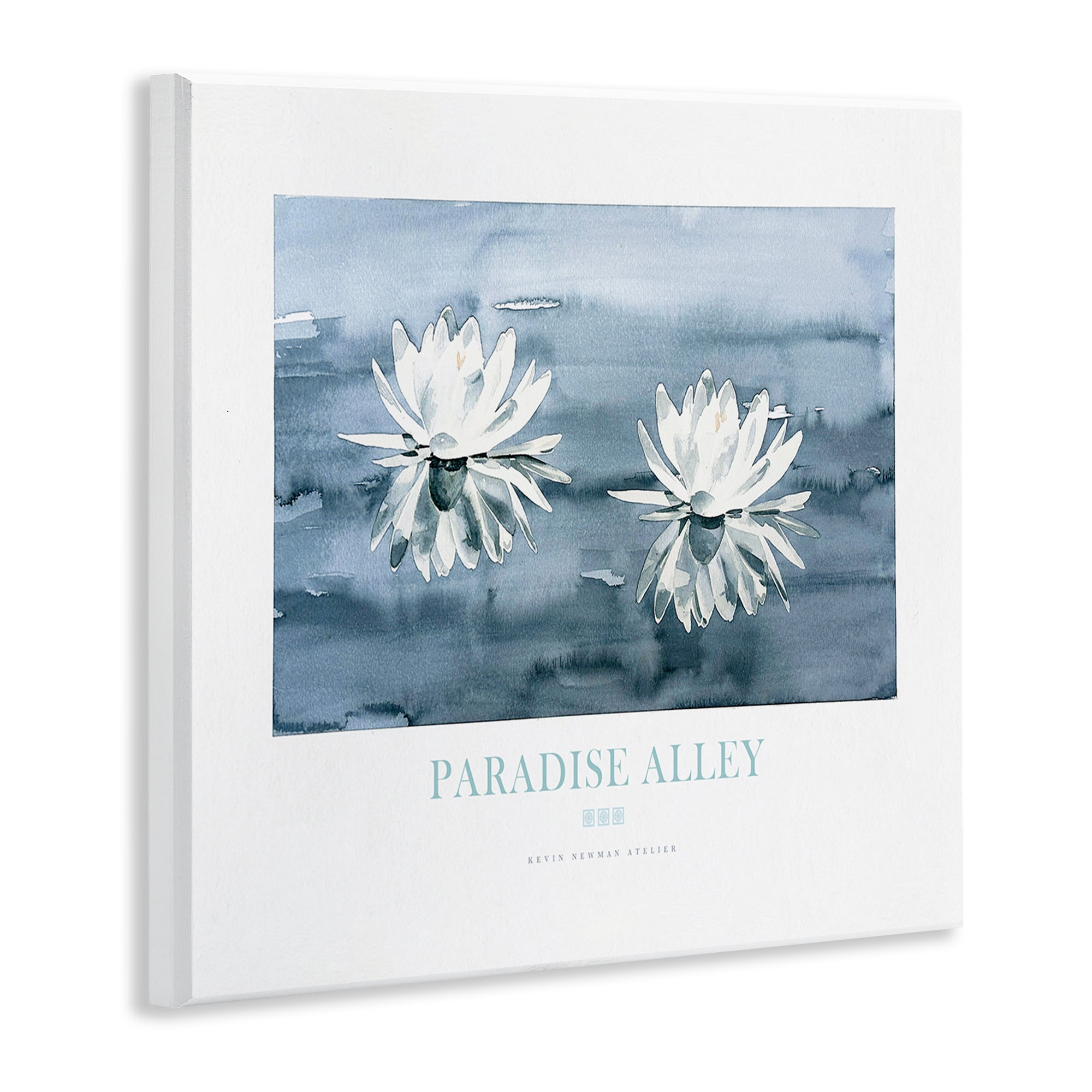Stupell Industries Paradise Alley Water Lilies Wall Plaque Art, design by Jadei Graphics