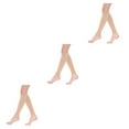 thumbnail image 2 of maskred Bas de Compression pour Femmes Hommes Confortables et Durables Faciles à Porter Couleur Peau m 3Ensemble, 2 of 6