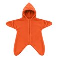 thumbnail image 5 of Takafot Baby Starfish Onesie Zipper Hooded Star Suit Newborn Outfit Newborn Romper, Infant Footie Jumpsuit Winter Warm Outfits, 5 of 5