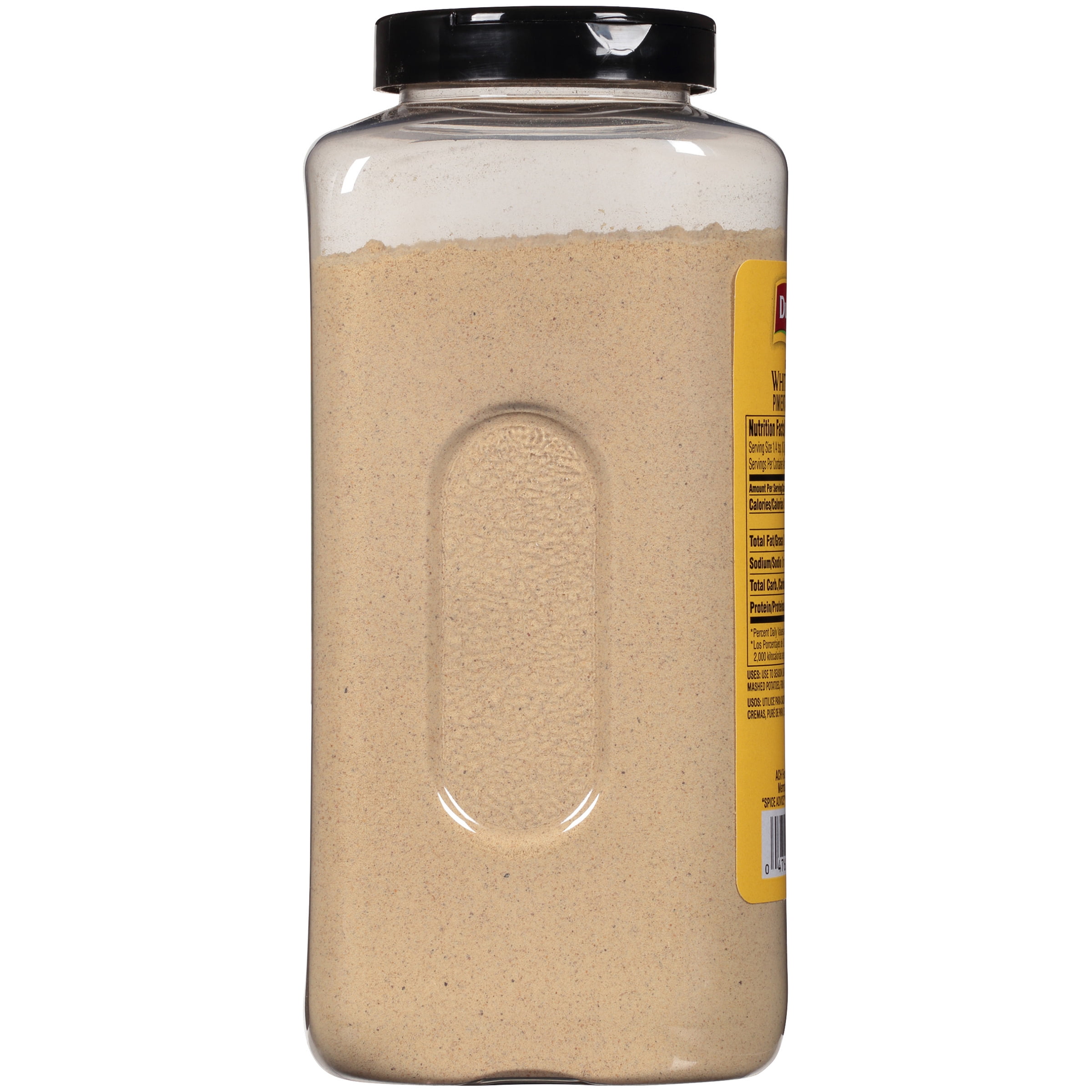 Durkee® Ground White Pepper 17 oz. Shaker