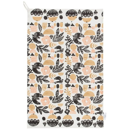 

Danica Studio Cotton Dishtowel Block Printed 1 EA Myth C43