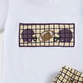 thumbnail image 5 of Yindaity Boy Summer Outfits Toddler Baby Boy Summer Clothes T Shirt Elastic Waist Pockets Shorts Set(White,6-12 Months), 5 of 6