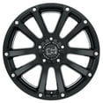 thumbnail image 3 of Black Rhino Highland 17X9.5 5X127 -12Et 112.1Cb Matte Black W/ Milled Spokes Wheel, 3 of 3