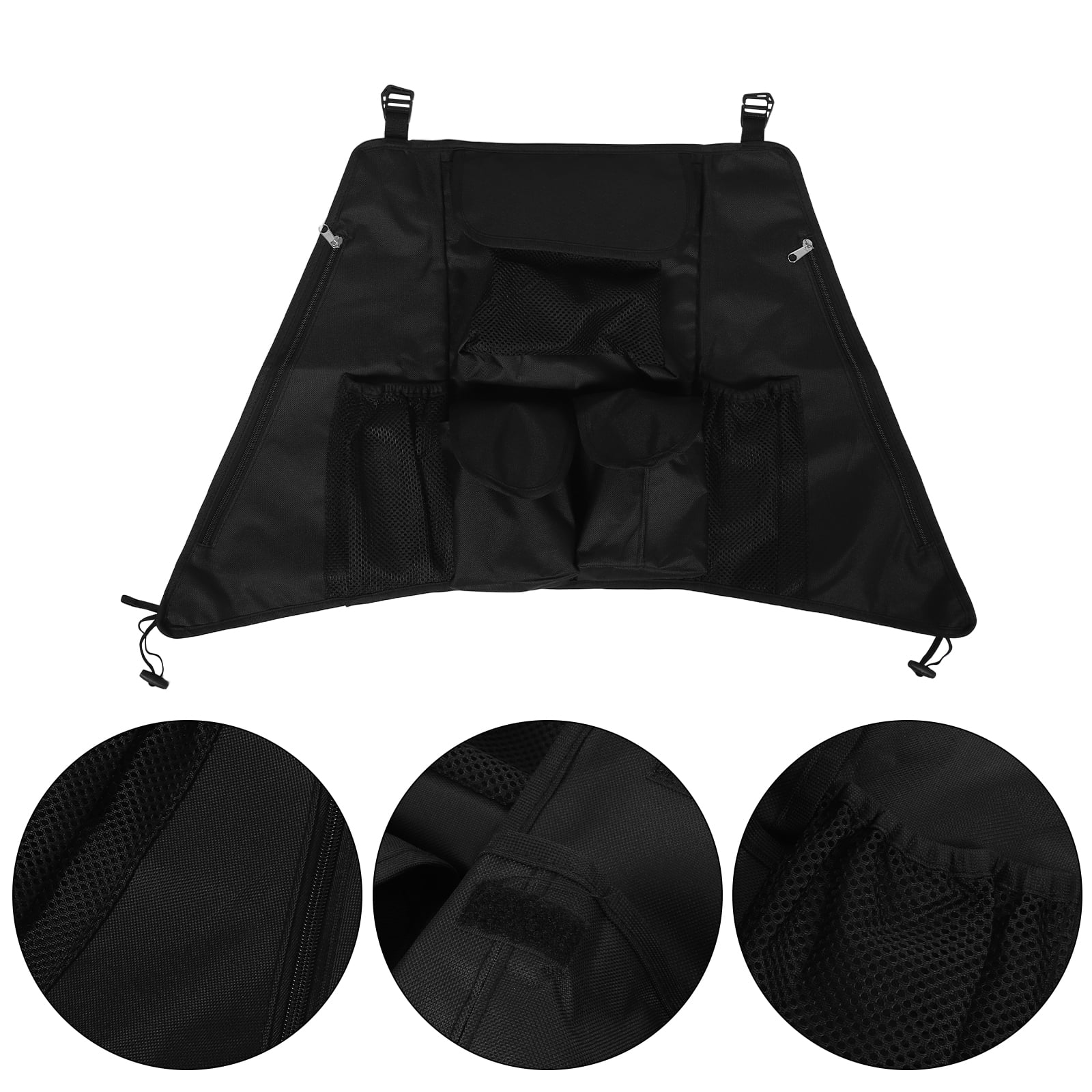 ETHZZLE Universal Baby Stroller Hanging Mesh Pocket - Infant Prams Storage Organizer Bag For Baby Diapers Clothes Water Cup Umbrella