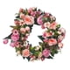 thumbnail image 5 of rosas artificiales de 16 pulgadas, Floral de primavera, de para puerta delantera, ventana,, 5 of 9