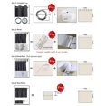 thumbnail image 6 of ML American Warm Yellow  Curtains Living Room Bedroom Semi-blackout  Curtains Modern Minimalist Tulle Customization, 6 of 6