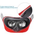 thumbnail image 3 of Oculus Quest 2 Coque VR Protecteur de Face avant Anti-Rayures Anti-Poussière Anti-Choc (Rouge), 3 of 7