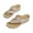 Beige, variant on Hvyesh Orthopedic Sandals for Women, Women Walking Slippers with Arch Support Anti-Slip Breathable Sandal Vintage Slip On Flip Flops Sandals Women Dressy Summer Flat