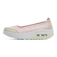 thumbnail image 3 of Vedolay Wide Sneakers Lightweight Shoes for Women Casual Slip On Deck Shoes,Hot Pink 7.5, 3 of 5