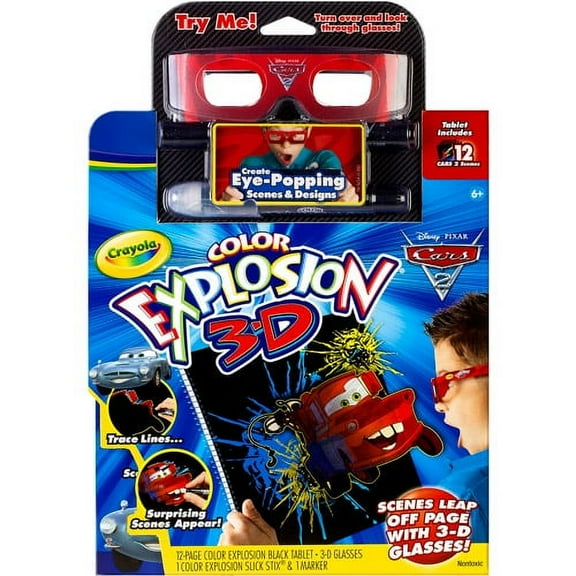 Crayola Disney Cars 2 Color Explosion 3D