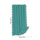 thumbnail image 3 of Cortina de Ducha de Gran Tamaño: Tejido de Poliéster Impermeable, Cortina Colgante Plegable y Suave para Baño, Caravana, Gimnasio o Dormitorio., 3 of 6
