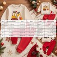 thumbnail image 4 of TOWED22 Baby Boy Christmas Outfits Cute Print Long Sleeve Sweatshirt Elastic Pants Infant Newborn Winter Clothes, 4 of 9
