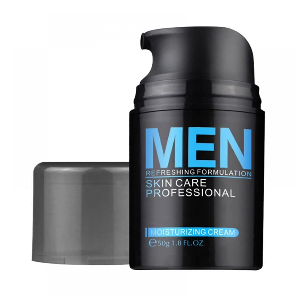 Men's Face Cream Moisturizer - Anti Aging Facial Skin Care - Made in USA - Collagen, Retinol, Hyaluronic Acid - Day & Night - 1.6 oz