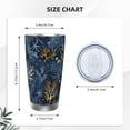 thumbnail image 4 of Gaeub Mystical Underwater Coral Scene Print 20-Ounce Stainless Steel Car Cup,Tumblers Cups with Lids and Straw,Coffee Cups for Adults Kids Home Car Office School Travel Party-Straw Three-piece Set, 4 of 8