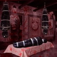 thumbnail image 5 of Juego de accesorios para cadáveres de Halloween de 59 pulgadas, decoración de sudario aterrador para patio, bolsa sangrienta de terror, decoraciones colgantes para casa embrujada, B, 5 of 5