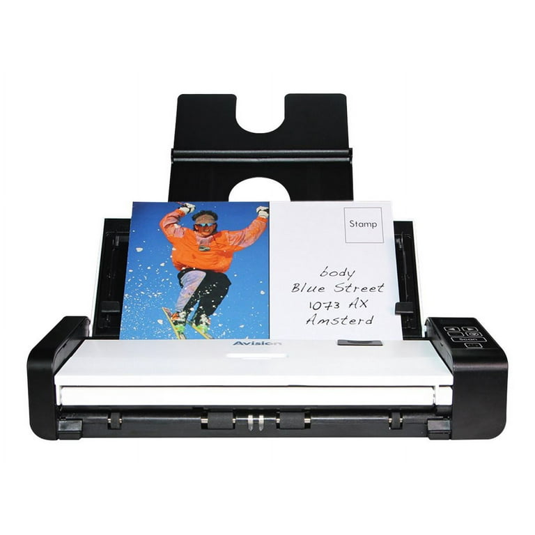 Avision AD215 Compact Document Scanner - Duplex, Legal, 600 dpi