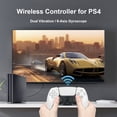 thumbnail image 4 of T28 para PS4 Controlador de juego inalámbrico de 6 ejes de doble vibración compatible con Bluetooth, 4 of 9