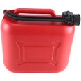 thumbnail image 4 of 10L 2.64Gal Car Fuel Tank Can Spare Plastic Petrol Gas Container Anti-Static Fuel Carrier with Pipe for Car Travel, 4 of 5