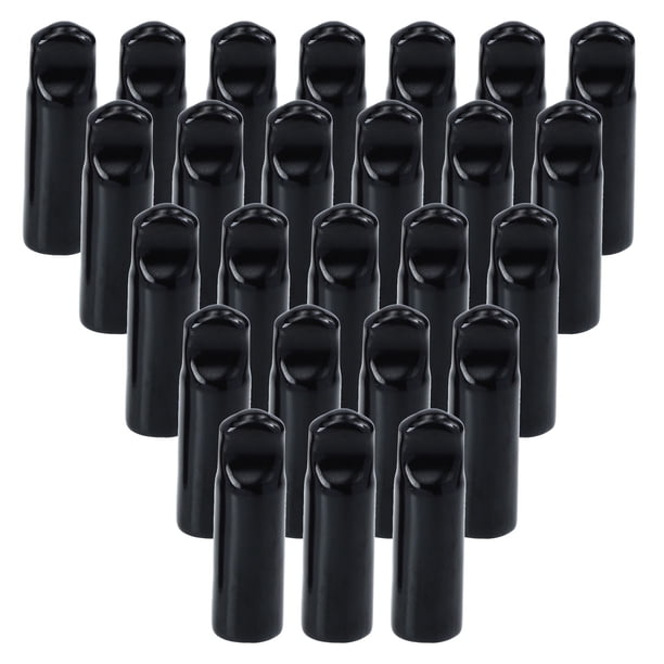 FELTECHELECTR 24Ud Protector Reutilizable Plástico Para De Cerveza Cubierta Negro Para Barra En Casa