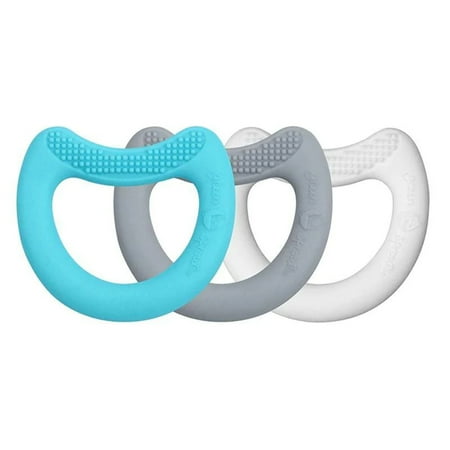UPC: 0715418163420 | Iplay – First Teethers Made From Silicone (3Pk) Aqua Set 3 Mo+