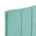 thumbnail image 4 of Modway Camilla Channel Tufted King/California King Velvet Headboard in Mint, 4 of 8