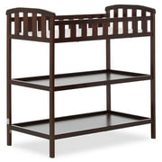 Dream On Me Emily Changing Table, Comes With 1" Changing Pad, Portable Changing Station, Espresso