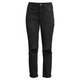 thumbnail image 2 of No Boundaries Junior Womens' Super High Rise Destructed Relaxed Mom Jeans, 2 of 5