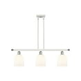 thumbnail image 5 of 516-3I-PN-G558-6CL Innovations Lighting Bella - 3 Light Stem Hung Island In Industrial Style-10 Inches Tall and 36 Inches Wide-Polished Nickel, 5 of 7