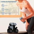 thumbnail image 4 of Rack para Mancuernas Bluelander Ideal para Gimnasio Casa o Oficina Capacidad de Peso 12 Kg, 4 of 5
