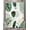 Green, variant on Mid Century Morden Boho Shower Curtain, Abstract Mountain Sunset with Leaf Leaves Shower Curtain Minimalist Geometric Shower Curtains Boho Terracotta Shower Curtains Set with Hooks, 36X72Inch, Multi