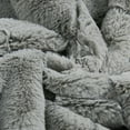 thumbnail image 5 of Home Soft Things Super Soft Decorative Pillow Covers, Set of 2, Silver Grey, 26" x 26", 5 of 7