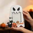 thumbnail image 5 of Halloween Decor Wooden Picture Frame Halloween Party Favors Classic Seasonal Pattern Photo Frame Desktop Decorative Frame For Indoor Household Tabletop, 5 of 7