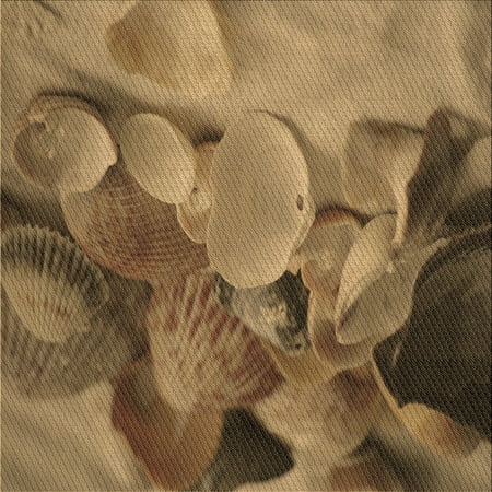 

Ahgly Company Indoor Square Patterned Dark Bronze Brown Area Rugs 6 Square