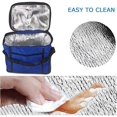 thumbnail image 5 of Foldable cooler bag, picnic bag, cooler bag, lunch bag, ice bag, ice bag, mini foldable cooler bag, mini cooler bags, small foldable thermal bag, insulated lunch bag, cooler for picnic, 5 of 5