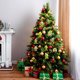 thumbnail image 4 of Decoración navideña Suministros para manualidades Árbol de Navidad Diseños de dibujos animados Monstruo verde Adornos colgantes Decoraciones, 4 of 4