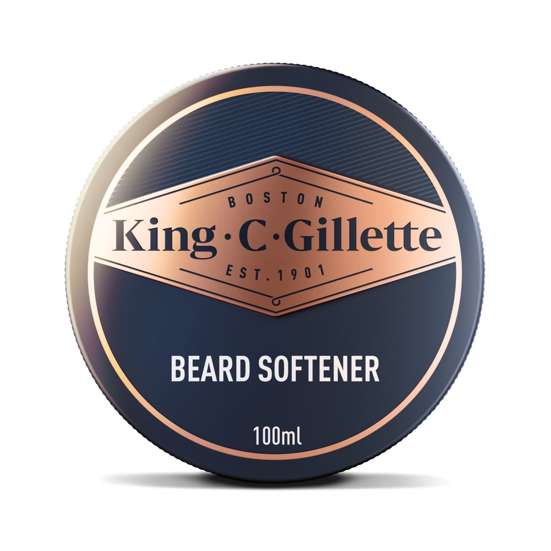 (3 pack) King C. Gillette Men's Soft Beard Balm, 3.4 Ounces