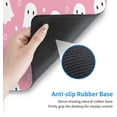 thumbnail image 6 of Pink Cute Ghost Mouse Pad XL 31.5 X 11.8 Inch Halloween Kawaii Spooky Funny Design Gaming Mousepad Extended Large Laptop Keyboard Desk Mat Non-Slip Rubber Base Stitched Edges for Home Office, 6 of 6