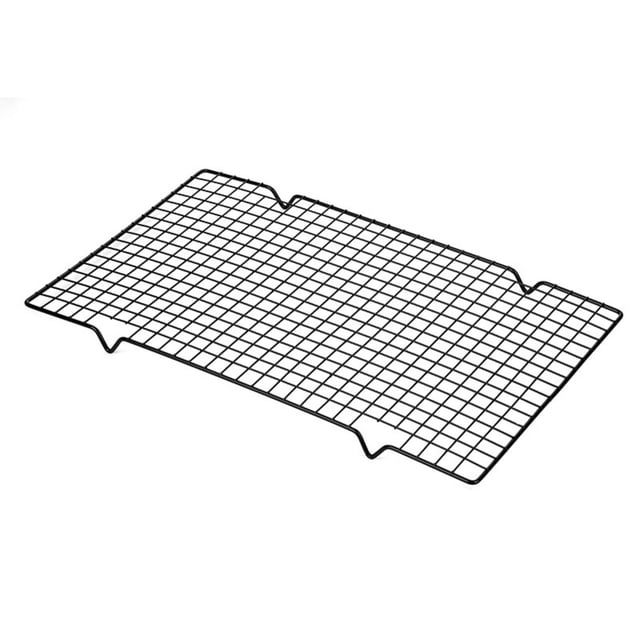 Wire Rack For Baking Small Grid Design For Cakes Cookies Pastries And More Durable Kitchen Bakeware For Baking Sheet Organizer Baking Pan Organizer Baking Pan with Rack Baking Pans for Oven Bakeware