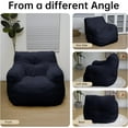 thumbnail image 4 of Hmlinktt Bean Bag Chair with Armrests Stuffed High-Density Foam, Lazy Sofa Comfy Chair BeanBag Chair for Adults in Living Room,Bedroom Reading, 4 of 7