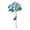 E004- Blue, variant on Garden Pathway Lights Solar, Patio Solar Lights Outdoor Waterproof, Outdoor Garden Solar Lights, Solar Stake Lights Outdoor, Red 28 Inch Led Red Rose Solar Landscape Light,