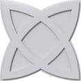 thumbnail image 1 of Ekena Millwork CMP20CM 20 in. OD x 7,5 in. Carré Cosmo Architecture Grade Médaillon de Plafond Contemporain PVC, 1 of 1