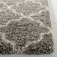 thumbnail image 4 of SAFAVIEH Hudson Jaye Plush Geometric Shag Area Rug, Grey/Ivory, 5' x 7', 4 of 9