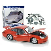 Red Porsche 996 Coupe 1:18 Scale Die Cast Model Kit