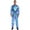 Blue, variant on Haitryli Men Astronaut Costume Adult Space Suit Jumpsuit Dress Up Costume for Cosplay Halloween Silver L