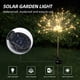 thumbnail image 5 of Lámpara de exterior Irfora Luz solar de jardín Luz de césped Luz de fuegos artificiales Luz de cadena alimentada por energía solar Impermeable 2 modos de iluminación Operado por luz para jardín Patio, 5 of 6