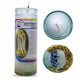 thumbnail image 1 of Veladora Gel Santa Muerte Blanca Paz Y Armonía, 1 of 1